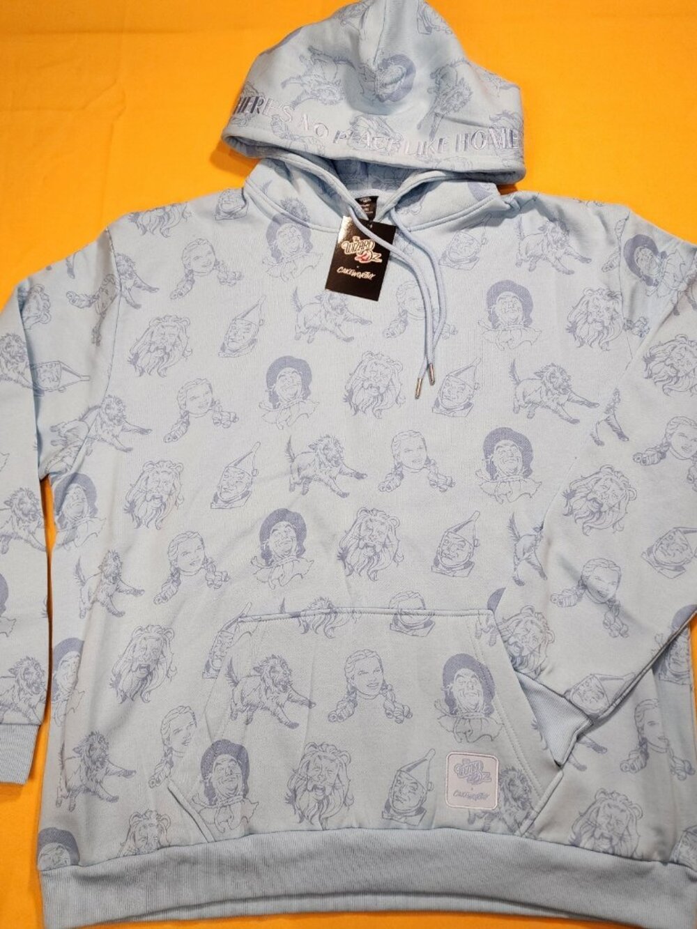 Cakeworthy Wizard of Oz Pull Over Hoodie AOP Theres No Place Like Home 2XL